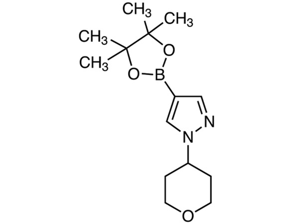 1-（四氢-2H-2H-Pyran-4-yl）-4-（4,4,5,5-四甲基-1,3,2-二甲罗龙-2--yl）-1H-pyrazole